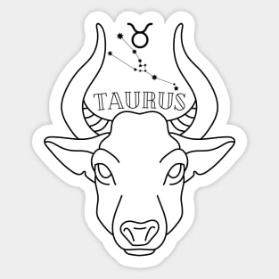 Taurus Sticker